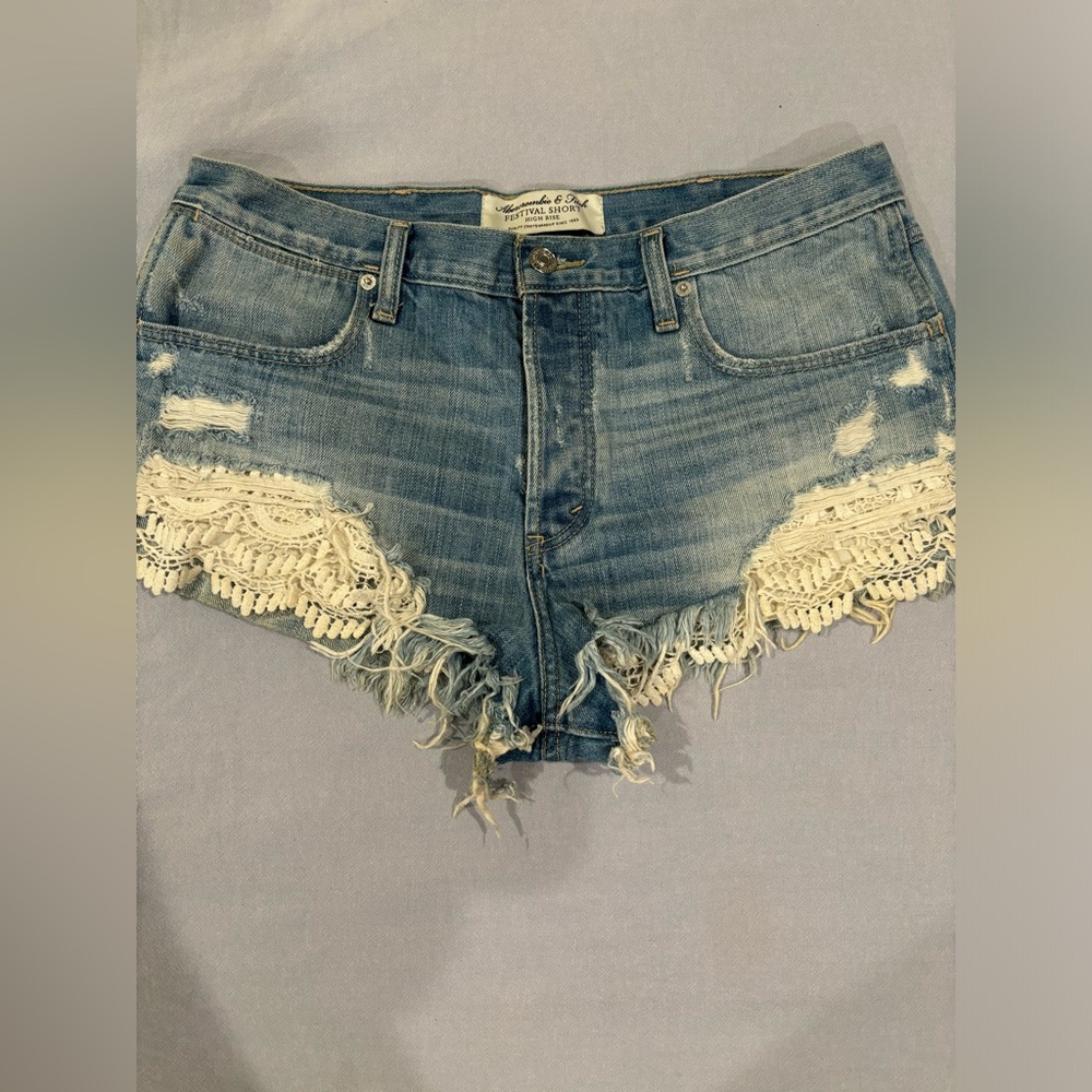 Abercrombie Jean Shorts
